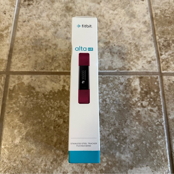 Fitbit Alta HR Size Large Fuchsia Band - Brand New in Box - Picture 6 of 6